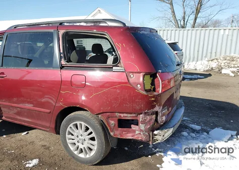 2008 Toyota Sienna Le z USA, uszkodzony, nr VIN 5TDZK23C08S177742